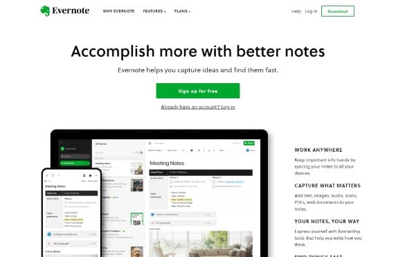 why is evernote scannable only for apple