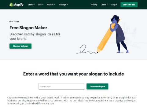 Southeast Attentive mainly Shopify Slogan Maker | Free Branding Tool