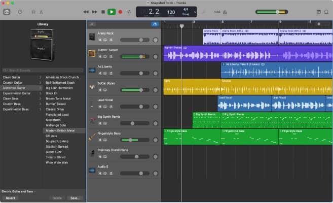 GarageBand Audio Music Production