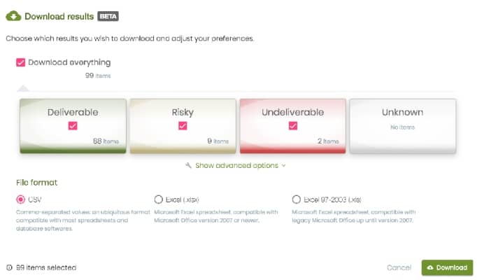 Verifalia Email Verification