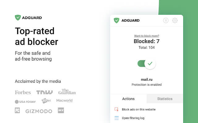 block instagram ads adguard