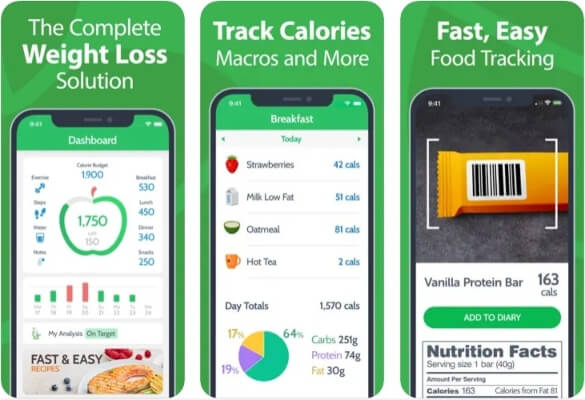 MyNetDiary Diet Nutrition