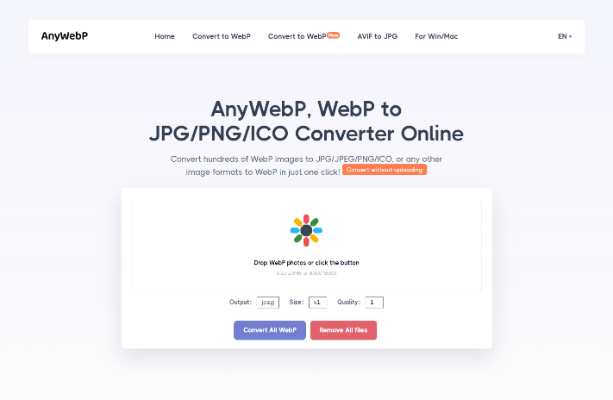 How To Convert WEBP To PNG - Online Image Converter 