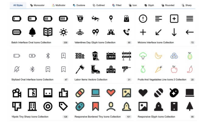 Four Squares Vector SVG Icon - SVG Repo